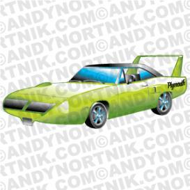 Car Clip Art 1970 Plymouth Superbird