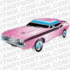 Car Clip Art 1971 Dodge Challenger
