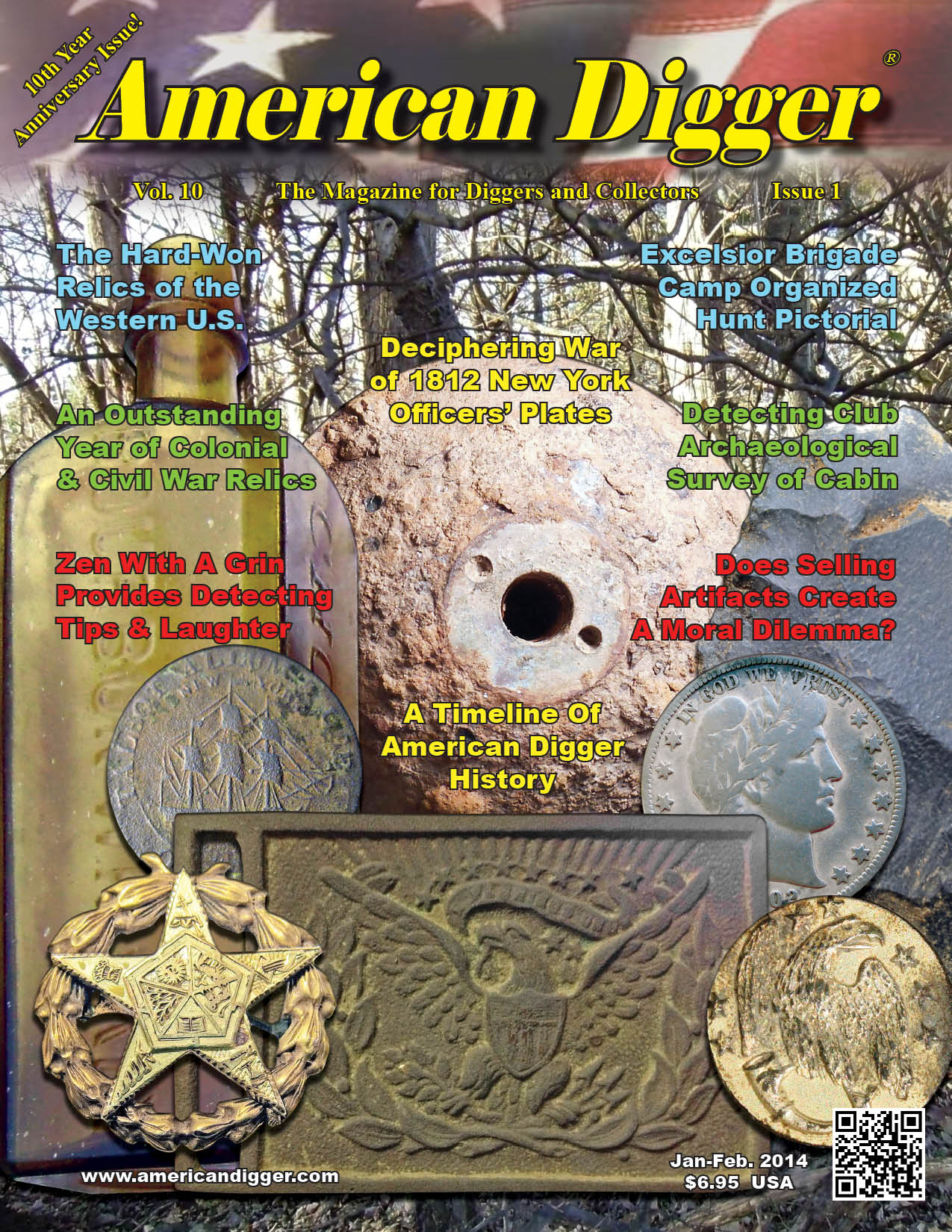 American Digger Magazine Volume 10, Issue 1 eBooks Outdoors and Nature