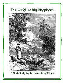 The Lord is My Shepherd - Psalm 23 Unit Study