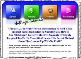 Hubpages video tutorials w/MRR