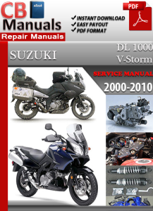 Suzuki DL 1000 V-Strom 2000-2010 Service Manual Download | Technical