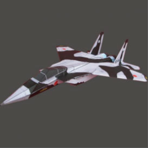Paper F-15 JASDF Aggressor