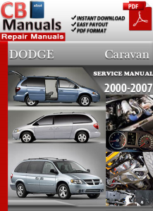 2006 DODGE CARAVAN REPAIR MANUAL PDF FREE visual data 4