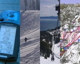 Trailspotting Ski Tahoe GPS
