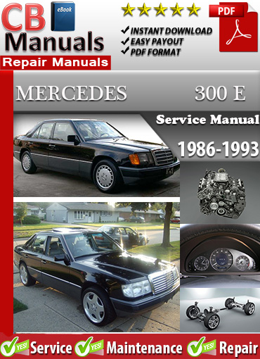 1993 Mercedes 300e repair manual #7