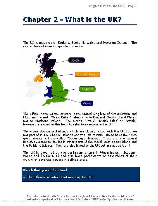 Life in the United Kingdom A Guide for New Residents 3rd edition
