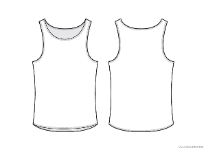 tank top template vf199e basic tank top vector template crafting knitting baby and child tank top template vf199e basic tank top vector template crafting knitting baby and child
