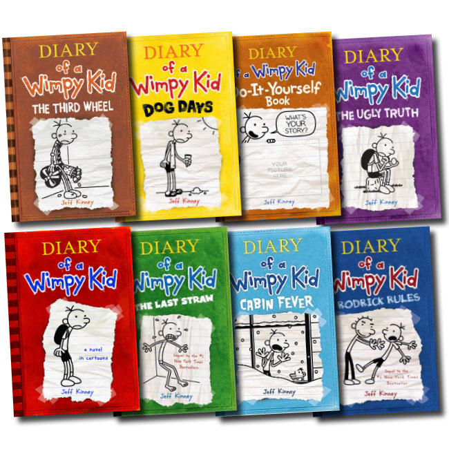 diary of a wimpy kid series