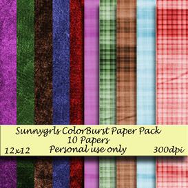ColorBurst Paper Kit