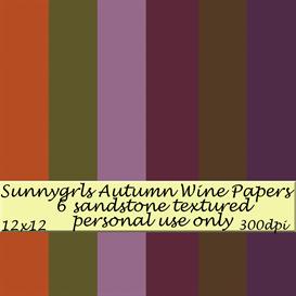 Autumn Wine Papers
