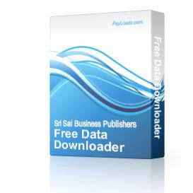 Free Data Downloader