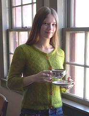 grannie smith cardigan