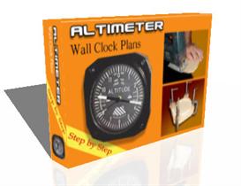 altimeter wall clock