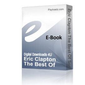 Eric Clapton The Best Of Songbook