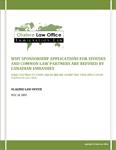 Guide to Preparing a Spouse or Common Law Application