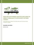 New Skilled Worker Process explained in simple language to applicants