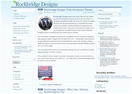 Wordpress Baby Blue Template