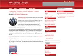 Fire Red WordPress Template