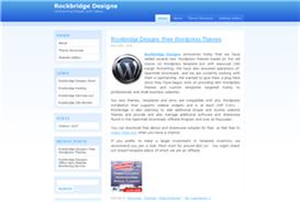 Ice-Blue WordPress Template