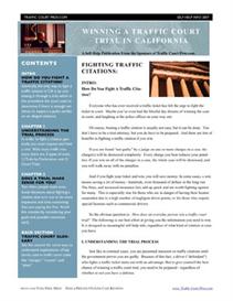 Winning a Traffic Court Trial