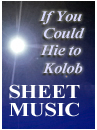 Download the Sheet Music eBooks | If You Could Hie to Kolob - Piano Sheet Music