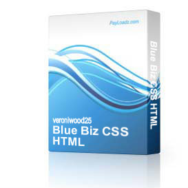 Blue Biz CSS HTML