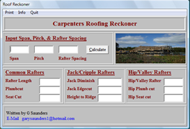 Roofing Ready Reckoner