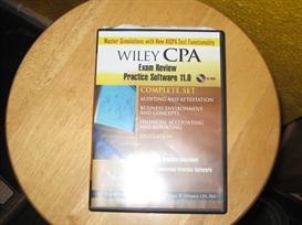 wiley CPA Exam Review Practice Software 11.0