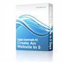 Create An Website In 5 Days