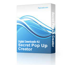 Secret Pop Up Creator