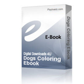 Dogs Coloring Ebook