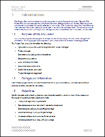project plan template word