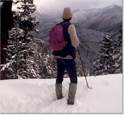 Snowy Mountain Hike