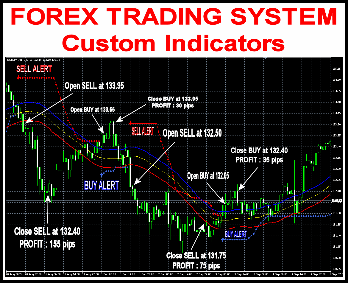 FOREX TRADING SYSTEM MT4 Custom Indicators included for ...