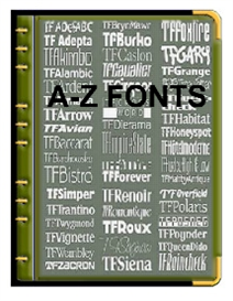 A-Z FONTS