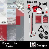 Biscuit in the Basket Hockey Digiscrap Pack