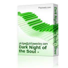 Dark Night of the Soul - Sheet Music