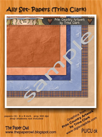 Ally Set- Papers (Trina Clark)