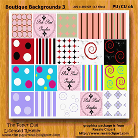 Boutique Backgrounds 3