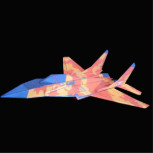 paper mig-29 desert
