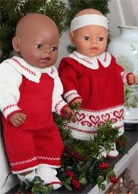 Knitting pattern 0036D  BEATE&BERNT  Dress, Pant, Socks, Hairband