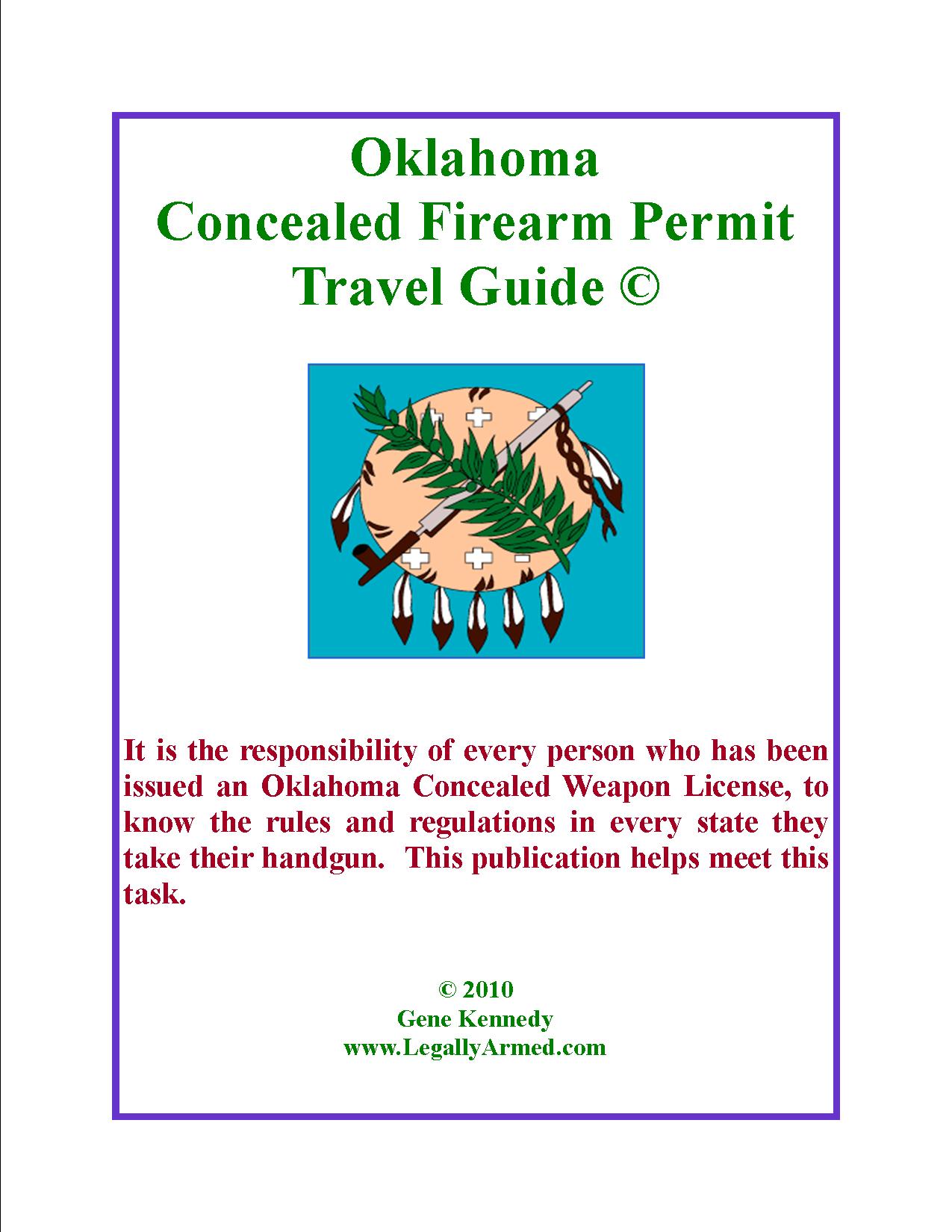 Oklahoma Concealed Firearm Permit Travel Guide eBooks Travel