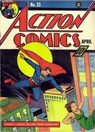 Superman Action Comic Covers