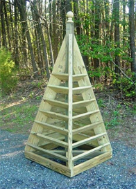 6 Ft. Pyramid Tower Plans