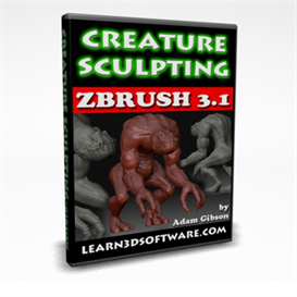zBrush 3.1 Creature Sculpting