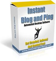Instant Blog and Ping Automated Desktop Software MRR!