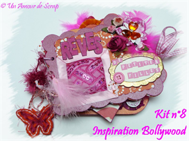 FT KIT 8 - INSPIRATION BOLLYWOOD - Un Amour de Scrap