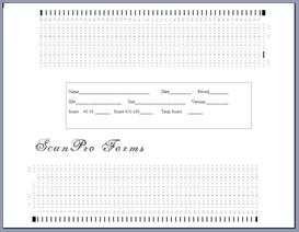2 ScanPro Scantron compatable forms 50 & 100 questions