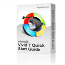 Vivid 7 Quick Start Guide